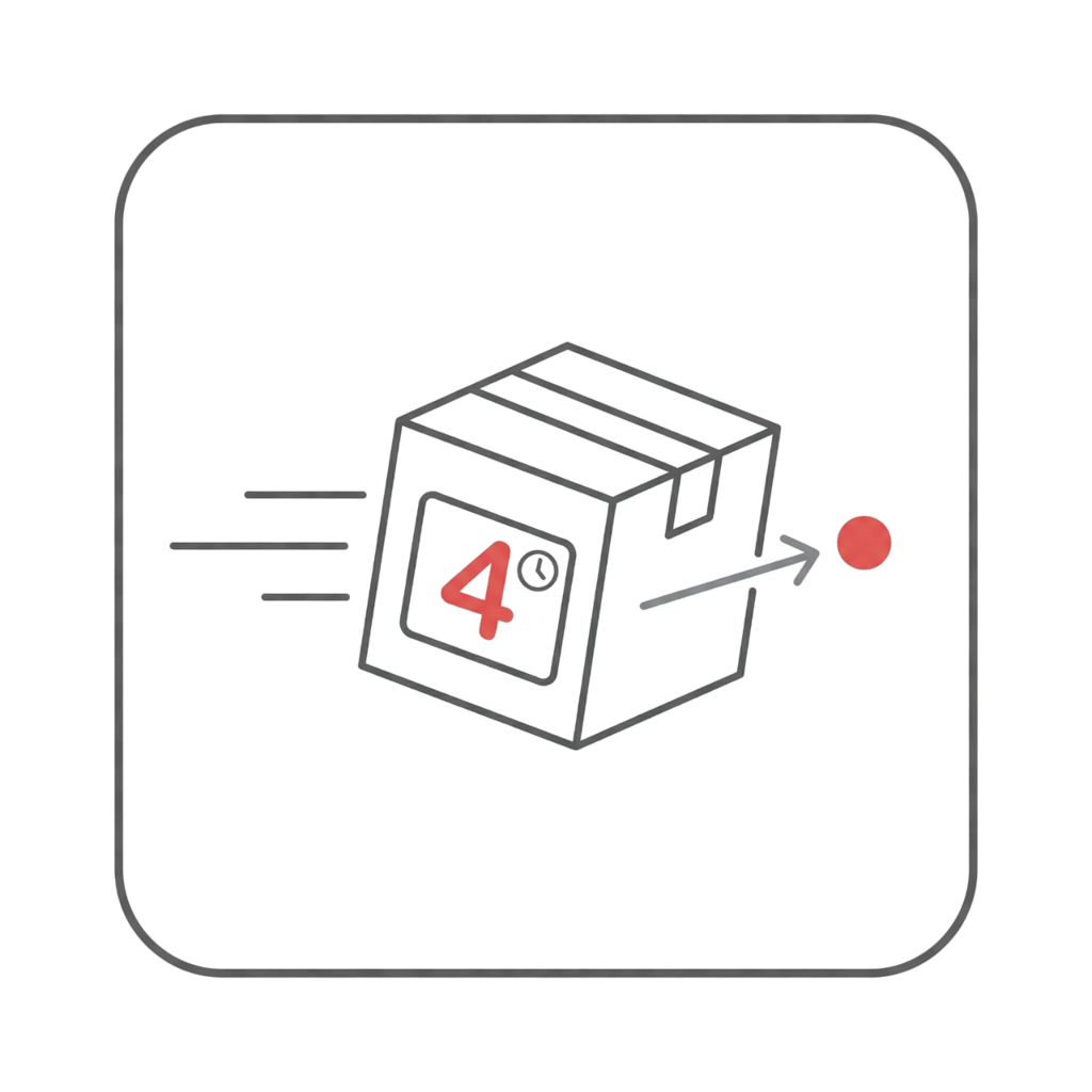 Fast shipping icon
